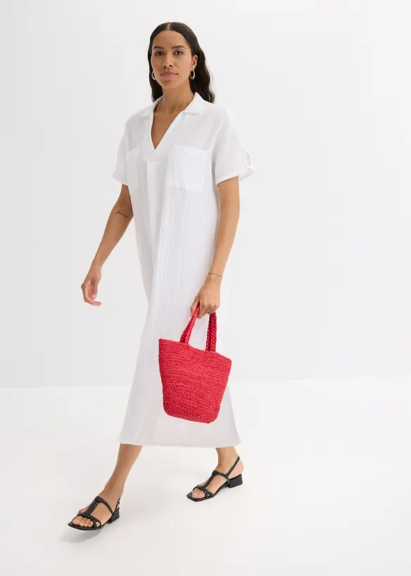 Caftano in mussola morbida, bonprix