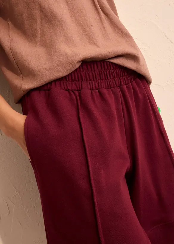 Shorts in felpa di misto cotone, bonprix