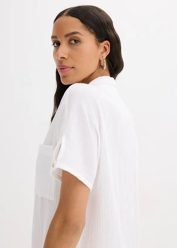 Caftano in mussola morbida, bonprix