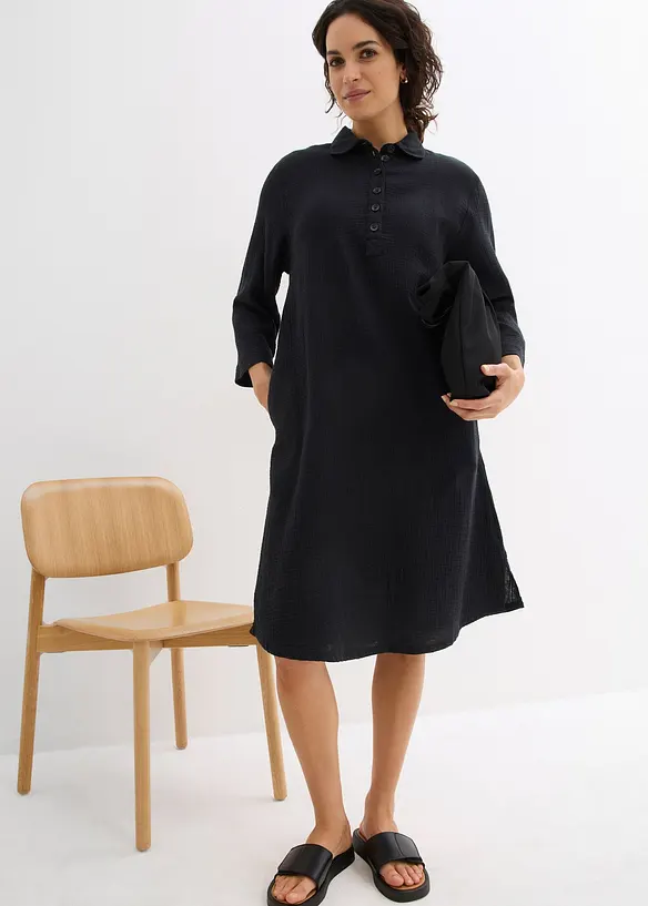 Abito chemisier in mussola, bonprix