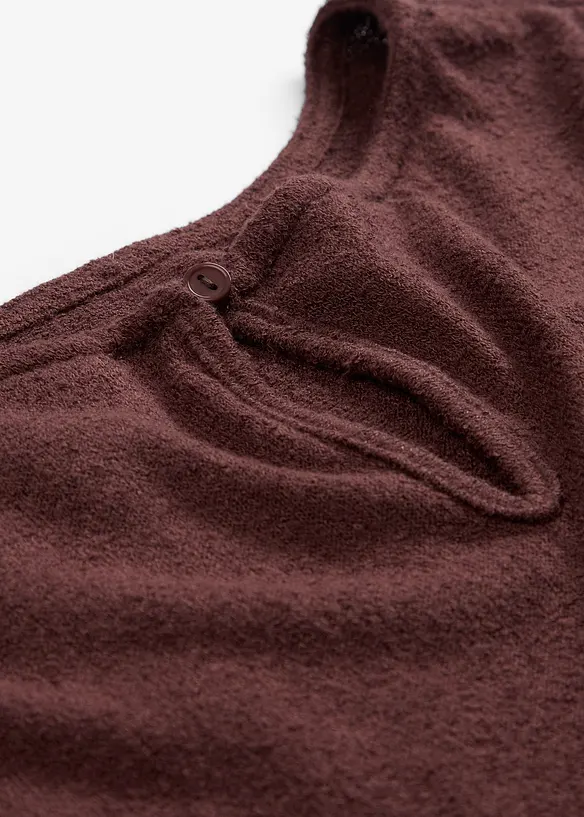 Maxi maglia in simil maglia, bonprix