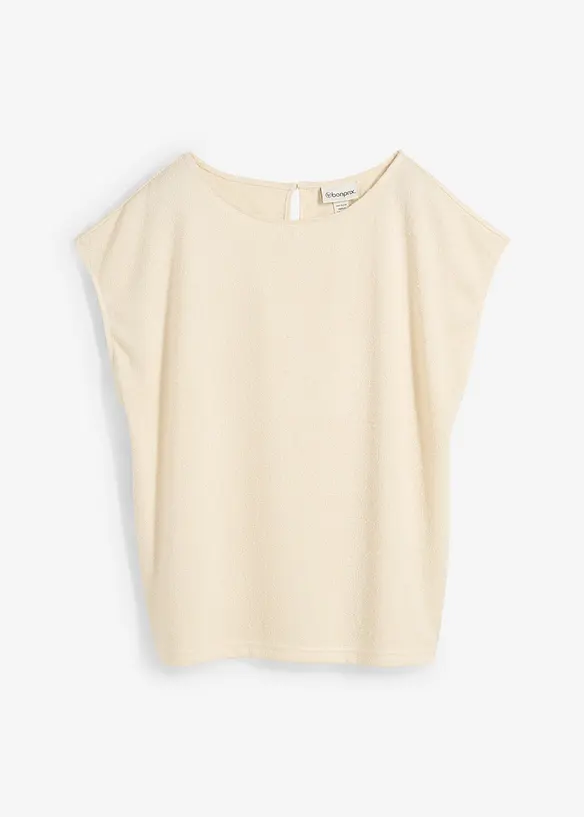 Maxi maglia in simil maglia, bonprix