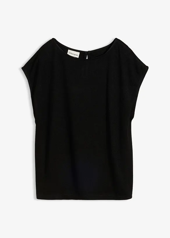 Maxi maglia in simil maglia, bonprix