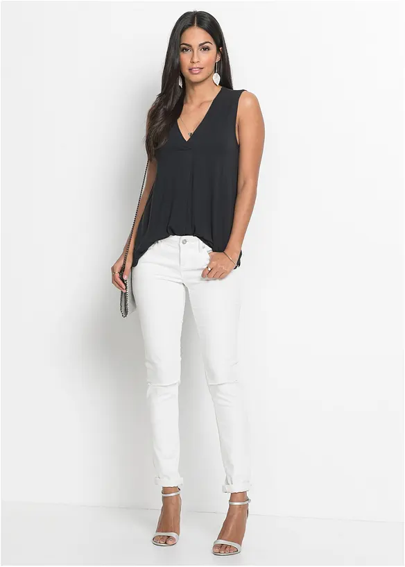 Top in misto viscosa morbido, bonprix