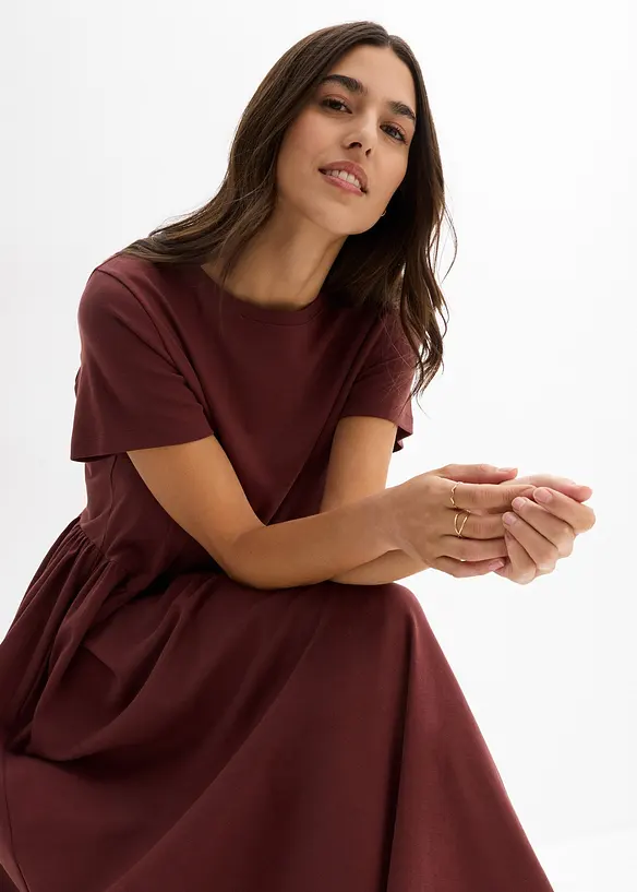 Abito in jersey di puro cotone biologico, bonprix