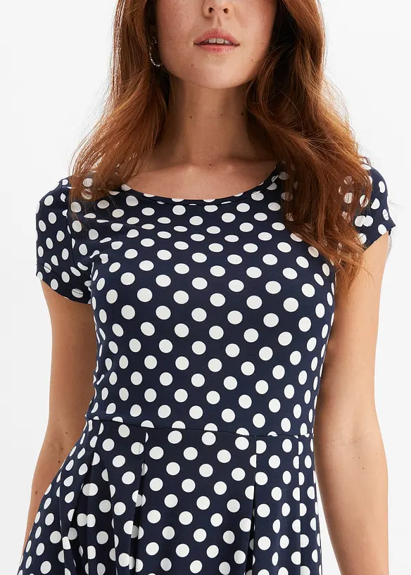 Abito in jersey di misto viscosa, bonprix