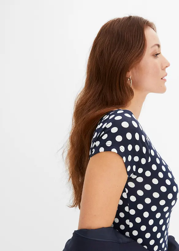 Abito in jersey di misto viscosa, bonprix