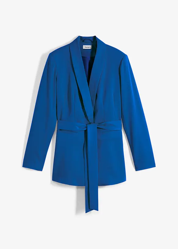 Blazer con cintura da annodare, bonprix