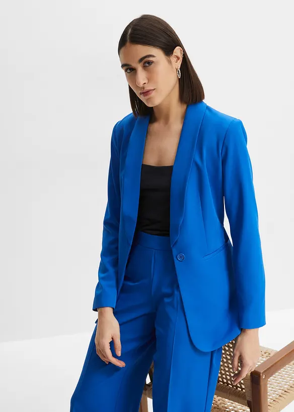 Blazer con cintura da annodare, bonprix