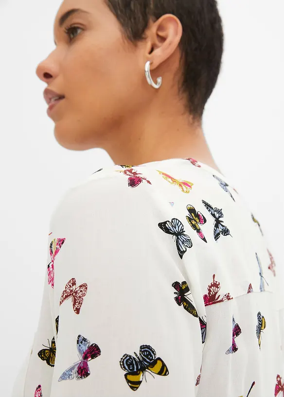 Blusa in viscosa fluente, bonprix