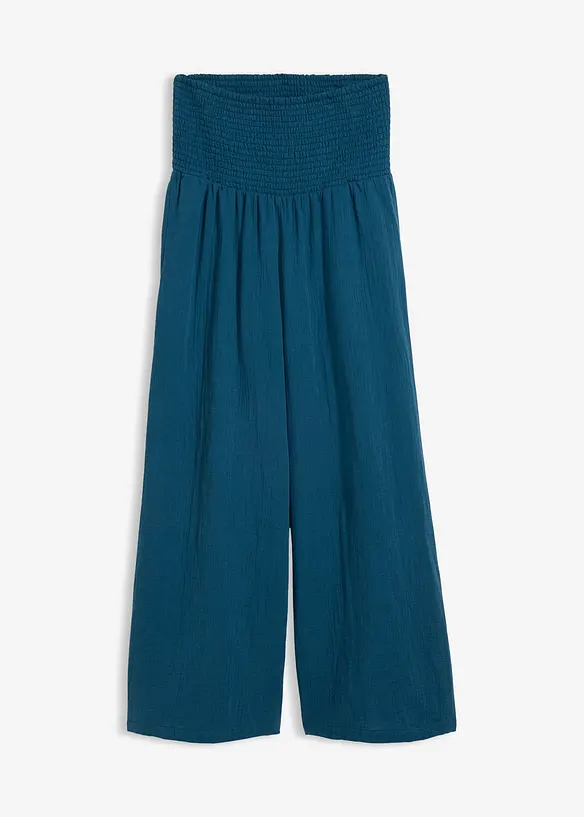 Pantaloni a palazzo in mussola, bonprix