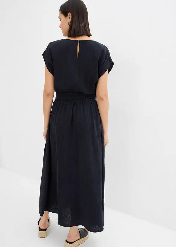 Abito midi in puro cotone, bonprix