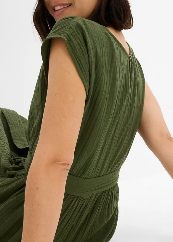 Abito midi in puro cotone, bonprix