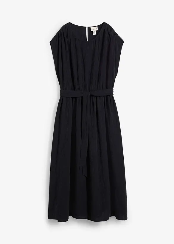 Abito midi in puro cotone, bonprix