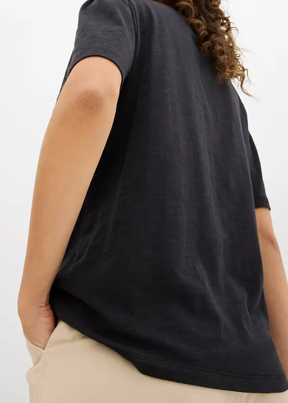 T-shirt in puro cotone, bonprix
