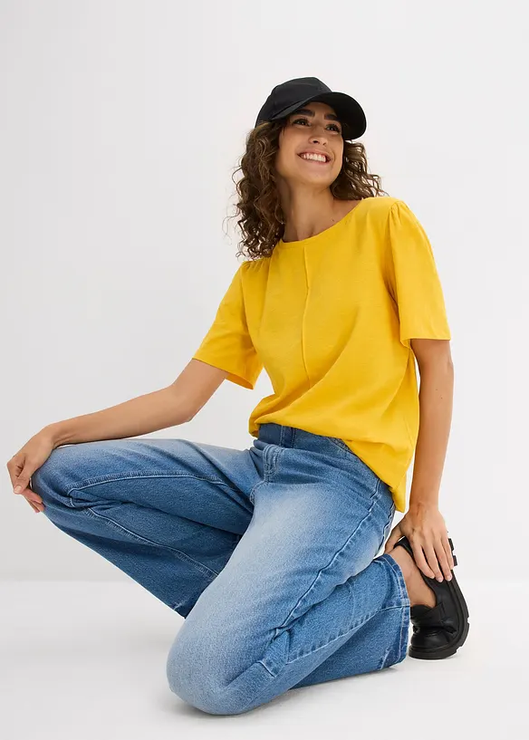 T-shirt in puro cotone, bonprix