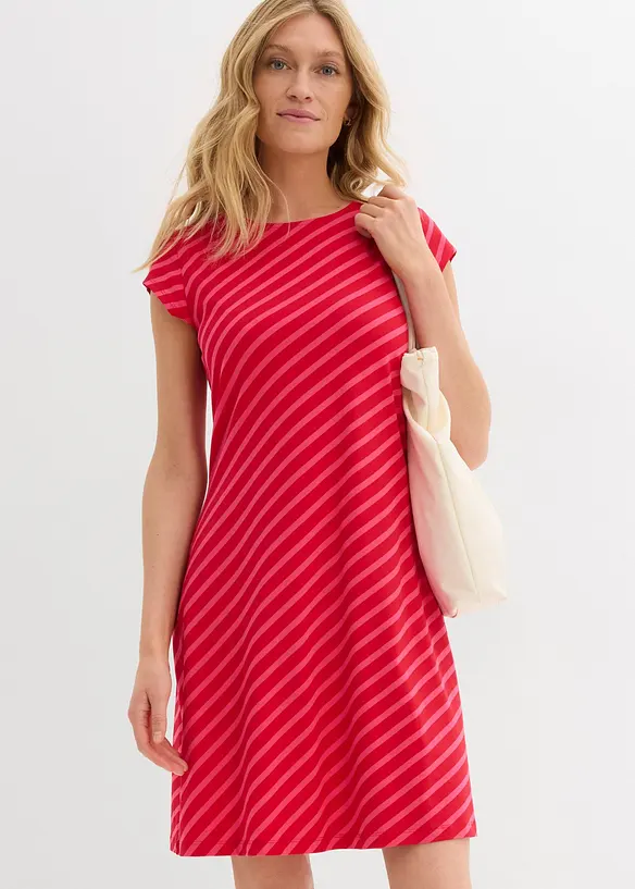 Abito di jersey dalla linea sfiancata, bonprix