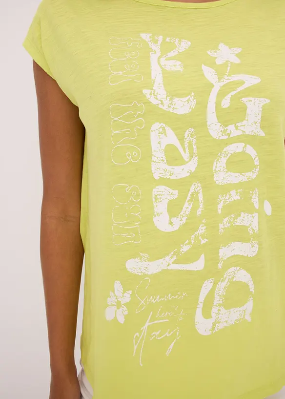 Maglia lunga in puro cotone biologico, bonprix