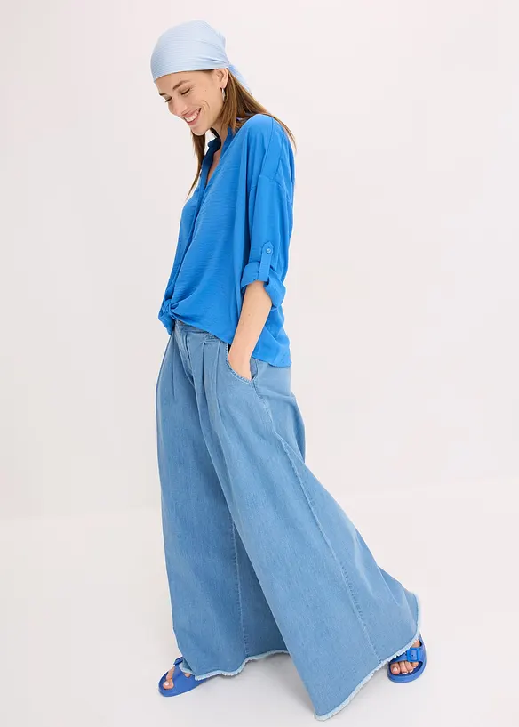 Blusa in cr&ecirc;pe leggero, bonprix