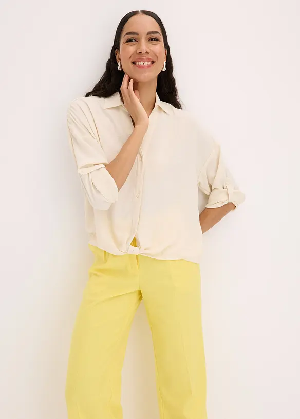 Blusa in cr&ecirc;pe leggero, bonprix