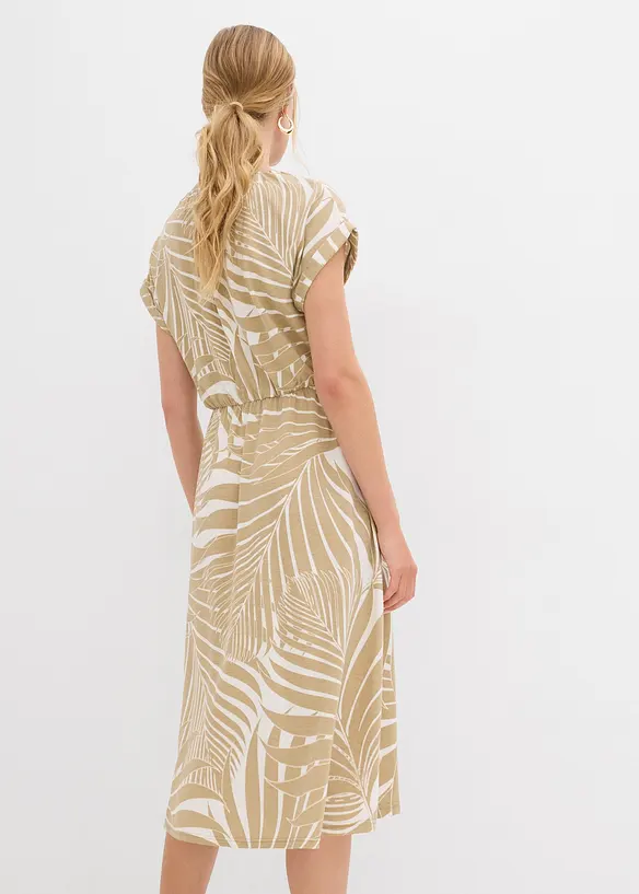 Abito in jersey di misto viscosa fluente, bonprix