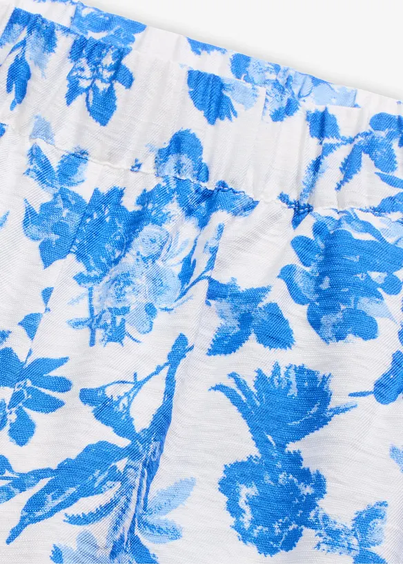 Pantaloni culotte in misto viscosa fluido, bonprix