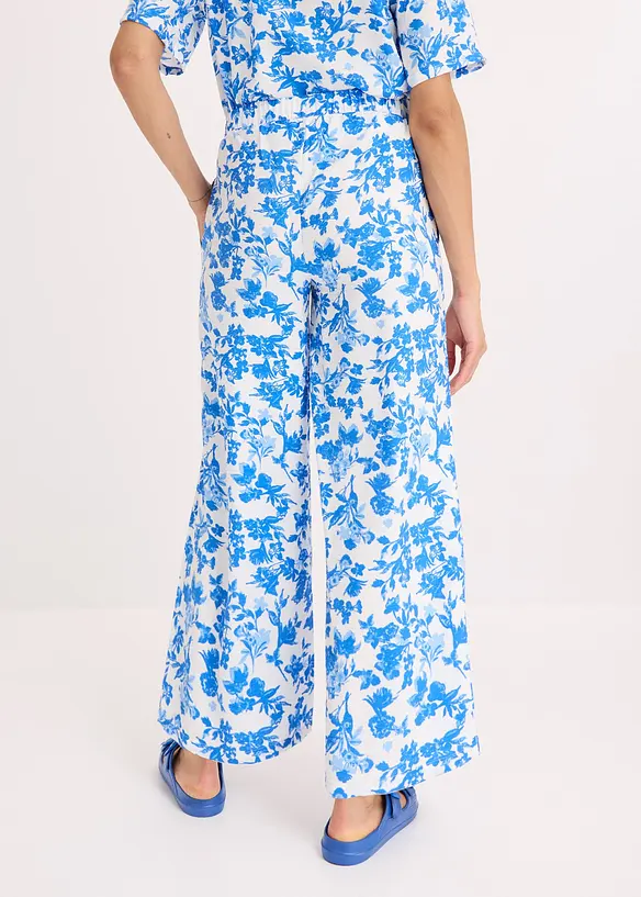 Pantaloni culotte in misto viscosa fluido, bonprix