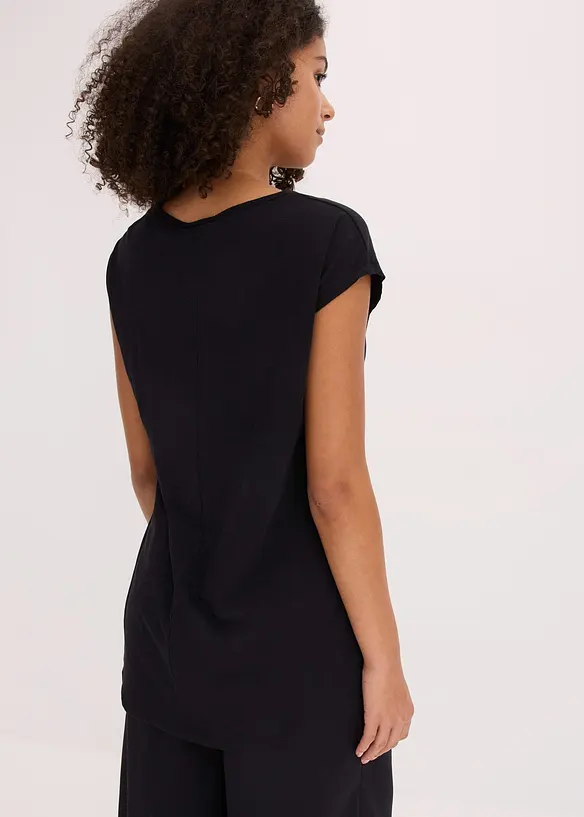 Maglia lunga in puro cotone biologico, bonprix