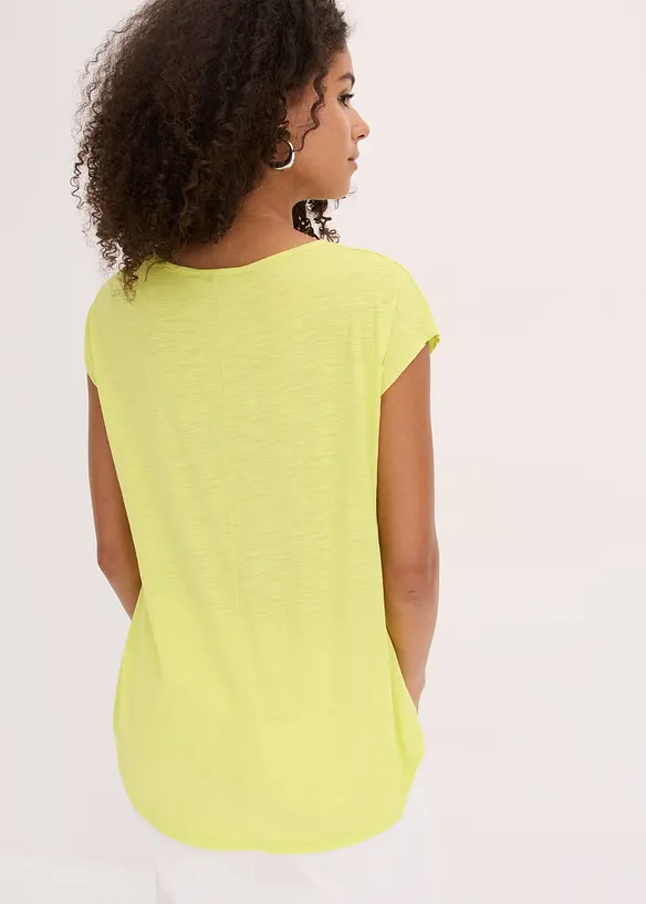 Maglia lunga in puro cotone biologico, bonprix