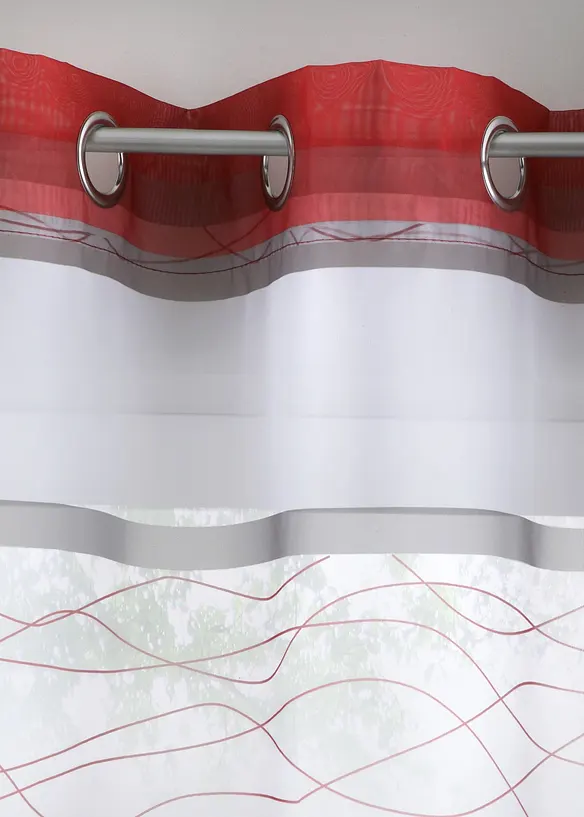 Tenda con stampa a righe con poliestere riciclato (pacco da 1), bonprix