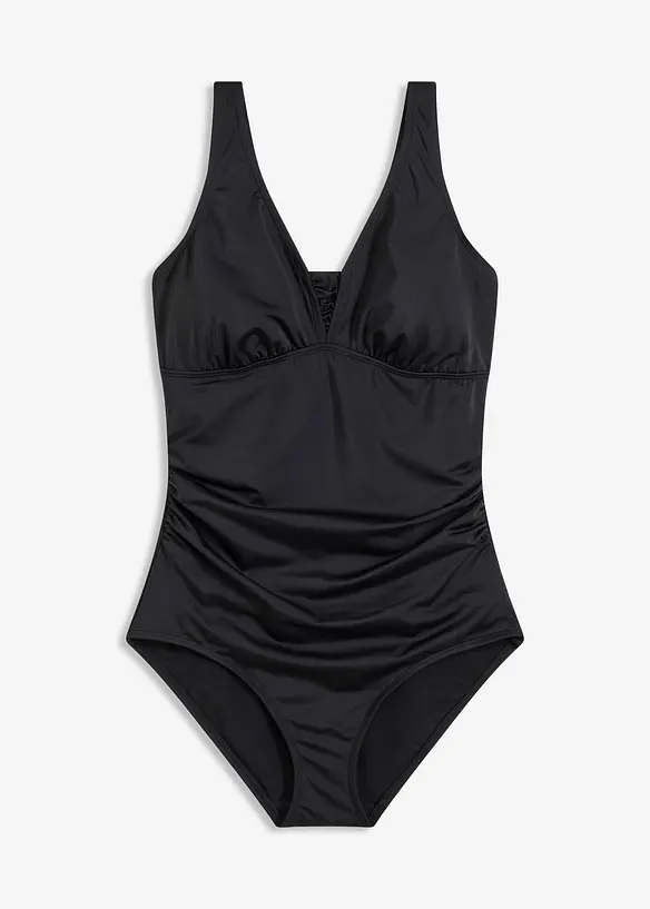 Costume intero con effetto modellante medio e spalline larghe, bonprix