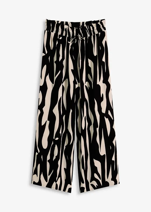 Pantaloni copricostume in viscosa fluente, bonprix