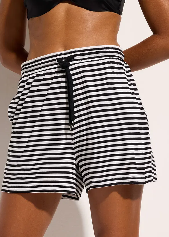 Shorts da mare in viscosa fluente, bonprix