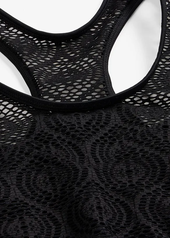 Bustier per bikini con pizzo, bonprix