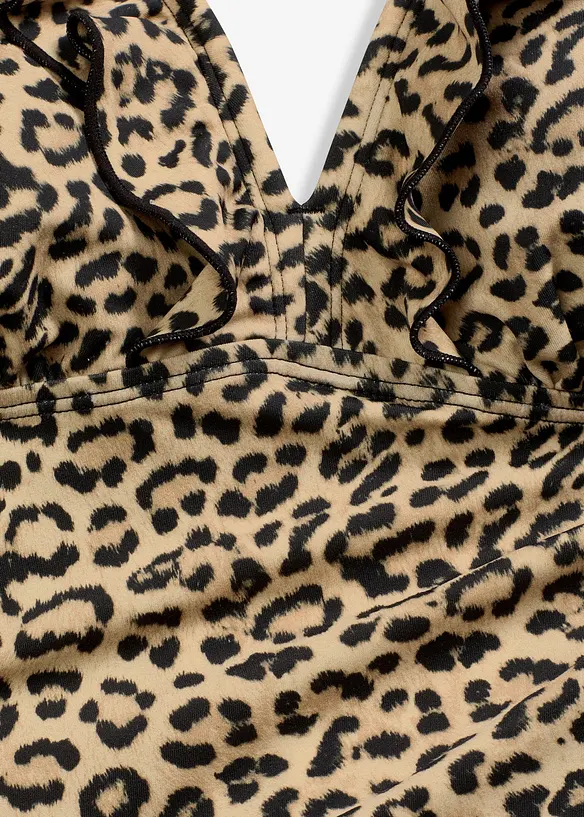 Costume intero con volant, bonprix