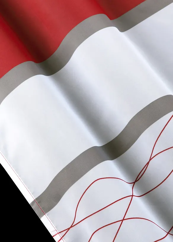 Tenda con stampa a righe con poliestere riciclato (pacco da 1), bonprix