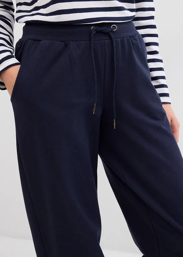 Pantaloni da jogging con elastico alla caviglia, bonprix