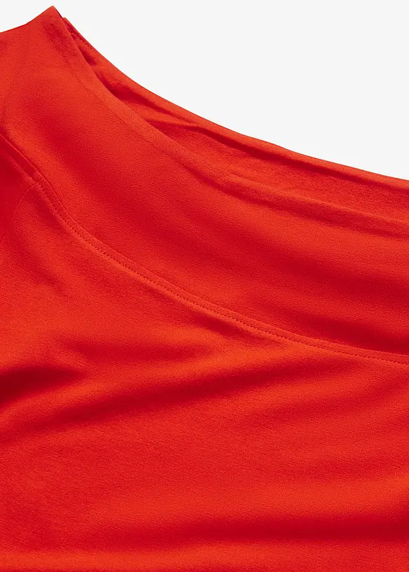 Maglia con spalle scoperte in misto viscosa, bonprix