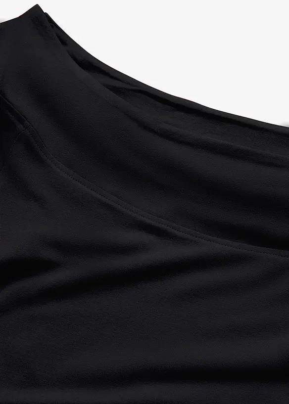 Maglia con spalle scoperte in misto viscosa, bonprix