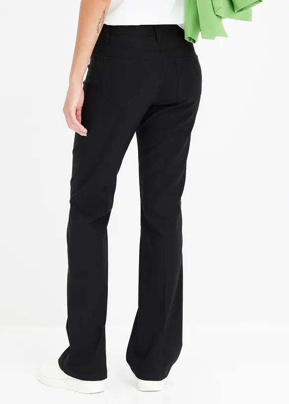 Pantaloni bootcut elasticizzati, bonprix