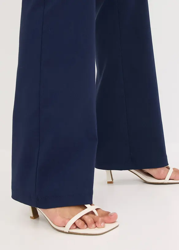 Pantaloni bootcut elasticizzati, bonprix