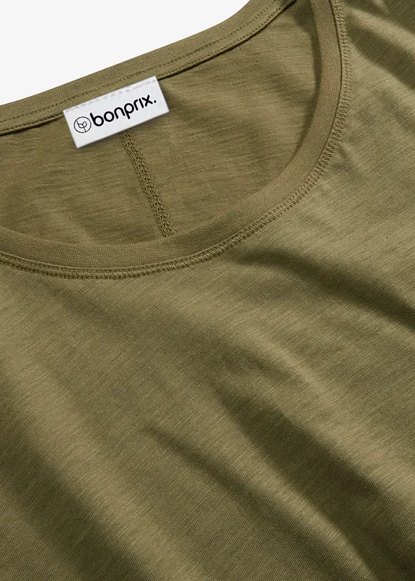 Maglia a maniche lunghe in puro cotone, bonprix