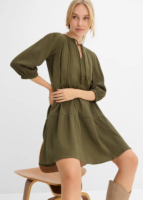 Abito in puro cotone, bonprix