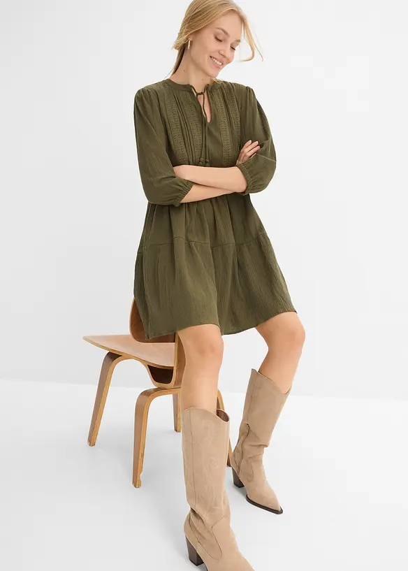 Abito in puro cotone, bonprix