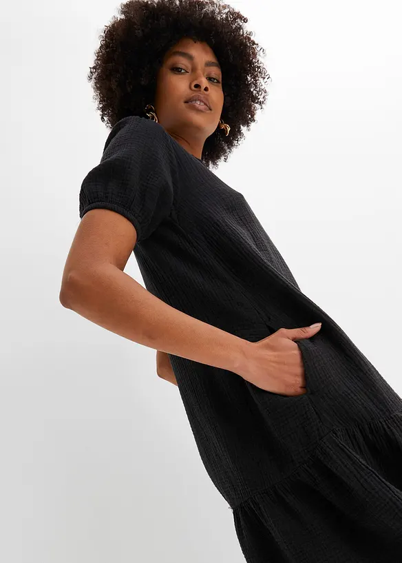 Miniabito in mussola, bonprix