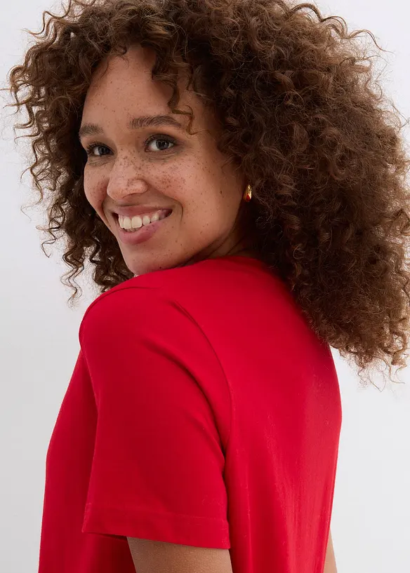 T-shirt in puro cotone, bonprix