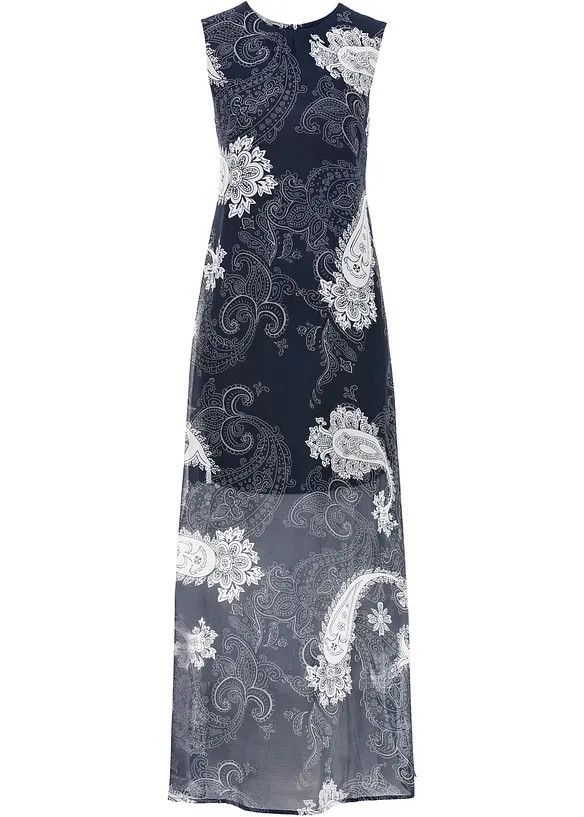 Abito lungo in chiffon, bonprix