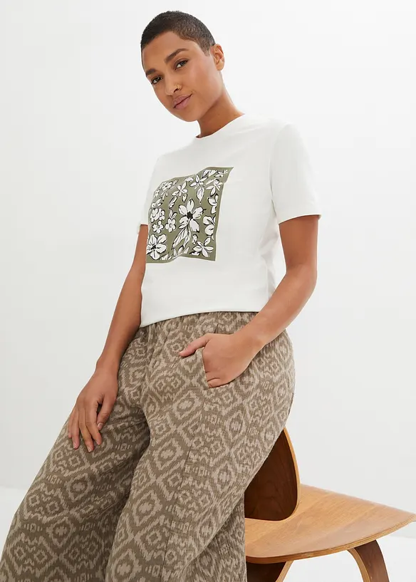 Pantaloni alla turca in puro cotone, bonprix