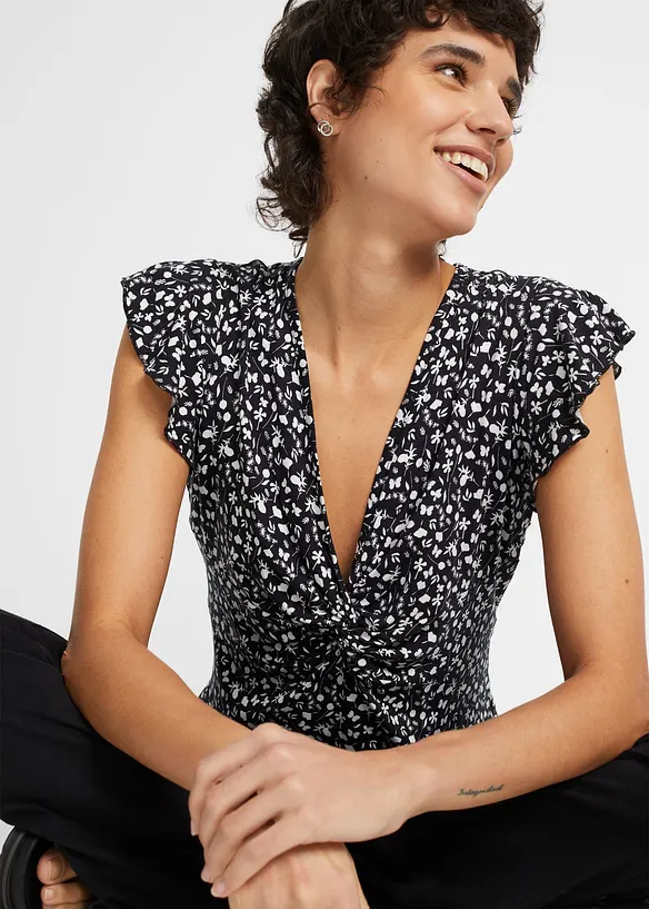 Maglia in misto viscosa, bonprix