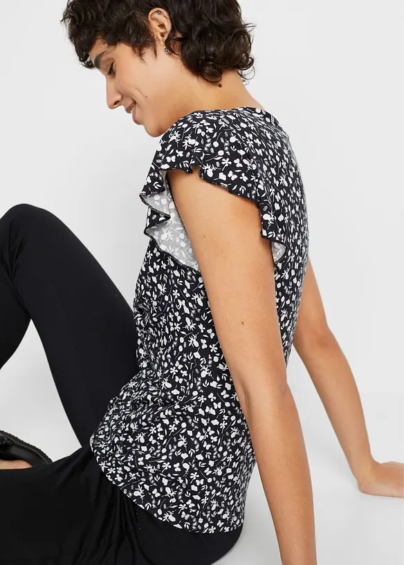 Maglia in misto viscosa, bonprix